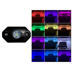 Alternative view of Black Oak Rock Accent Light - RGB - Black Housing