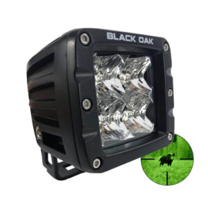 Alternative view of Black Oak Pro Series 3.0 2" 940nm Infrared Pod Light - Flood Optics - Black Housing
