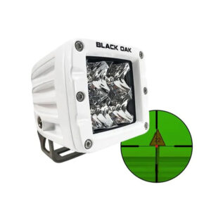 Alternative view of Black Oak Pro Series 3.0 2" 850nm Infrared Marine Pod Light - Flood Optics - White Housing