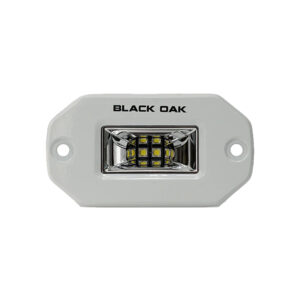 Alternative view of Black Oak 2" Marine Flush Mount Spreader Light - White Housing - Pro Series 3.0