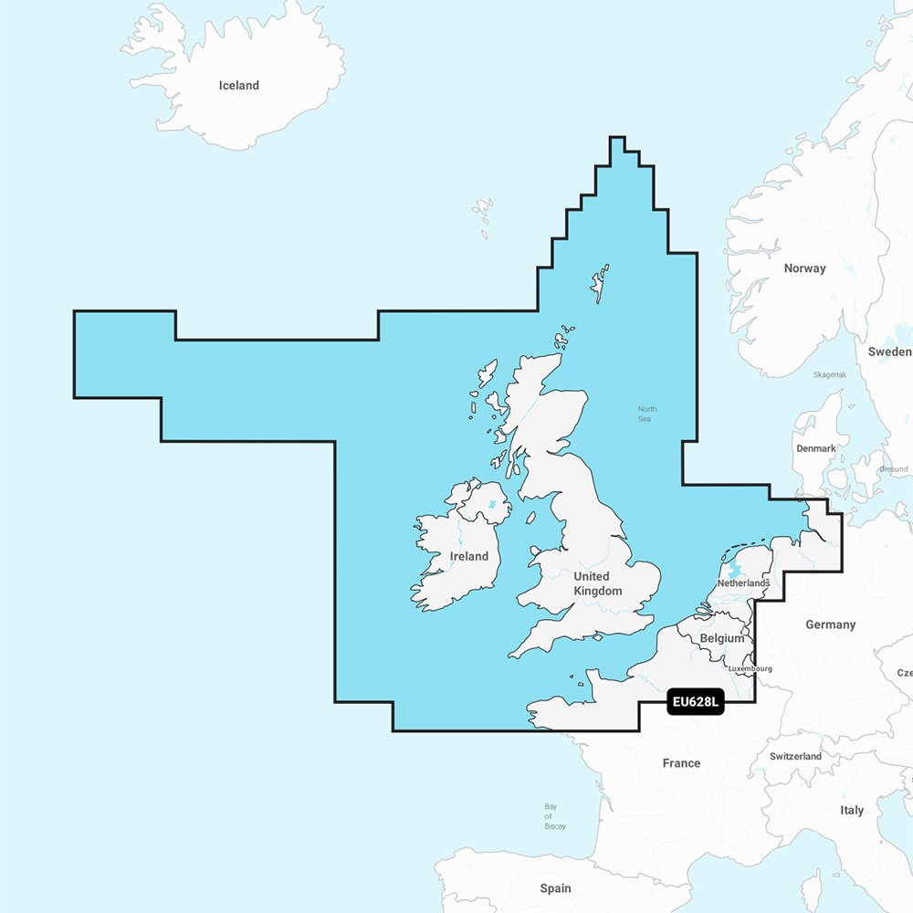 Garmin Navionics+ NSEU628L - U.K., Ireland & Holland - Marine Chart - Image 2