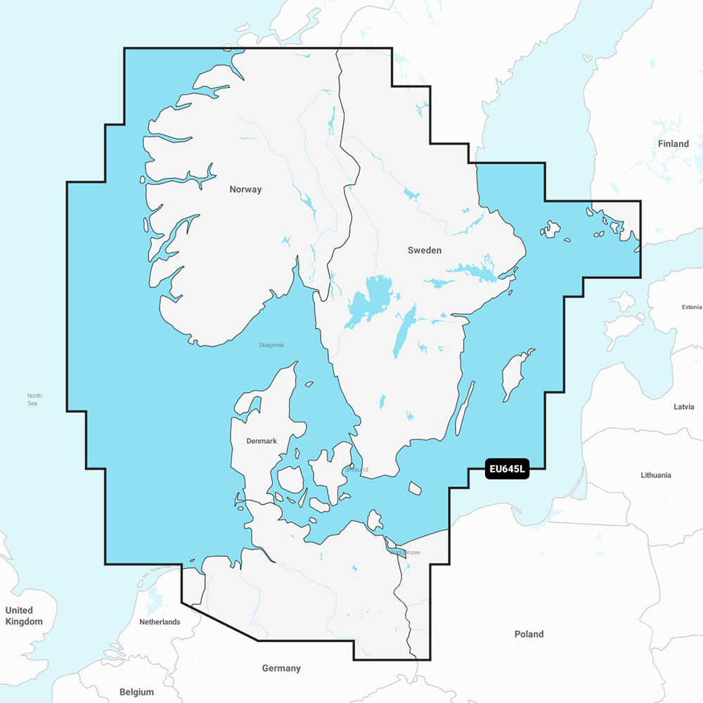 Garmin Navionics+ NSEU645L - Skagerrak & Kattegat - Marine Chart - Image 2