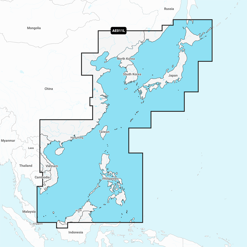 Garmin Navionics Vision+ NVAE011L - China Sea & Japan - Marine Chart - Image 2
