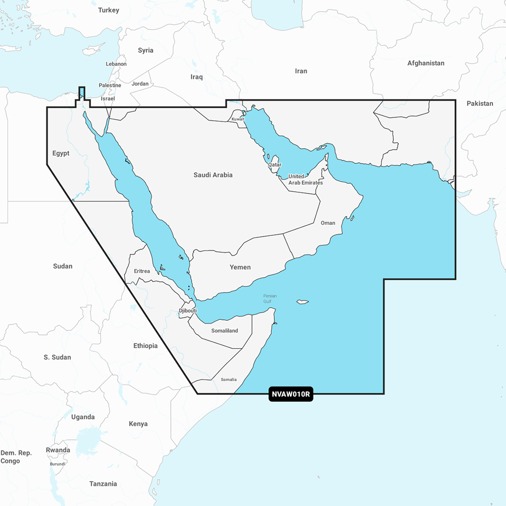 Garmin Navionics Vision+ NVAW010R - The Gulf & Red Sea - Marine Chart - Image 2