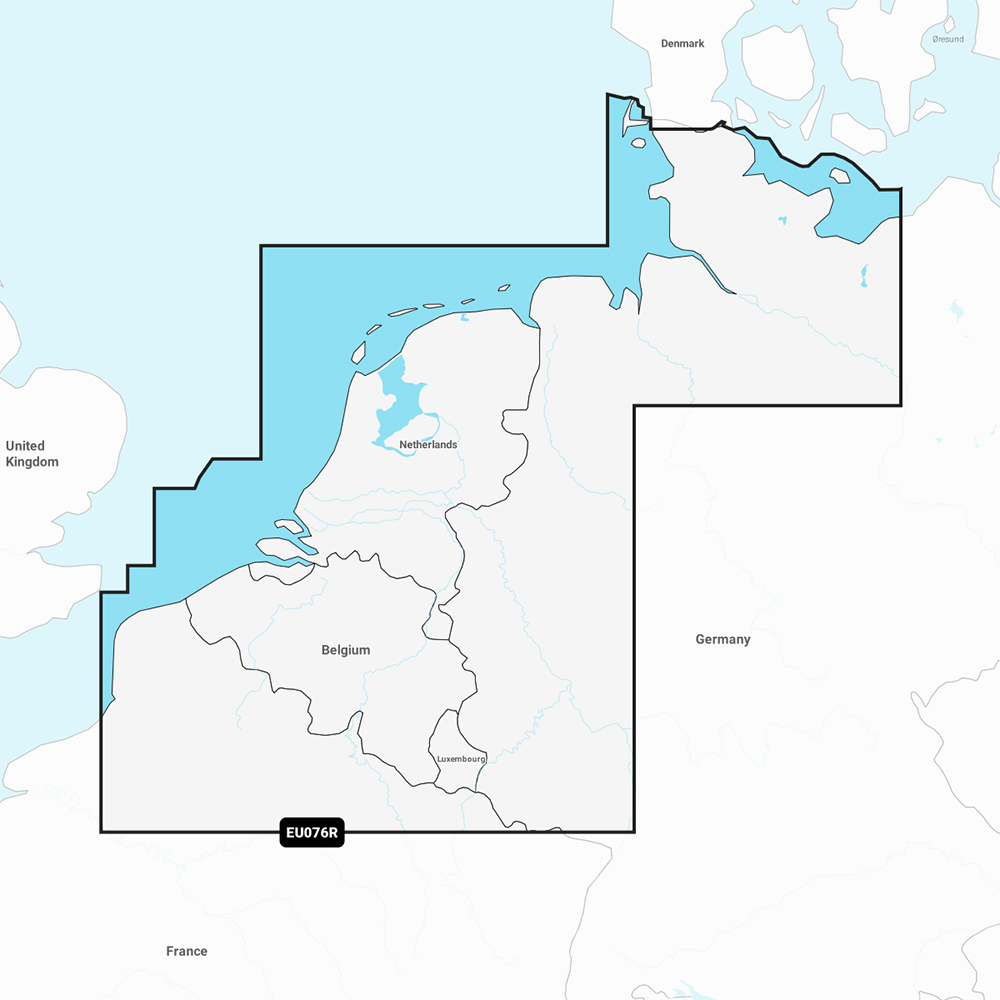 Garmin Navionics Vision+ NVEU076R - Benelux & Germany, West - Marine Chart - Image 2