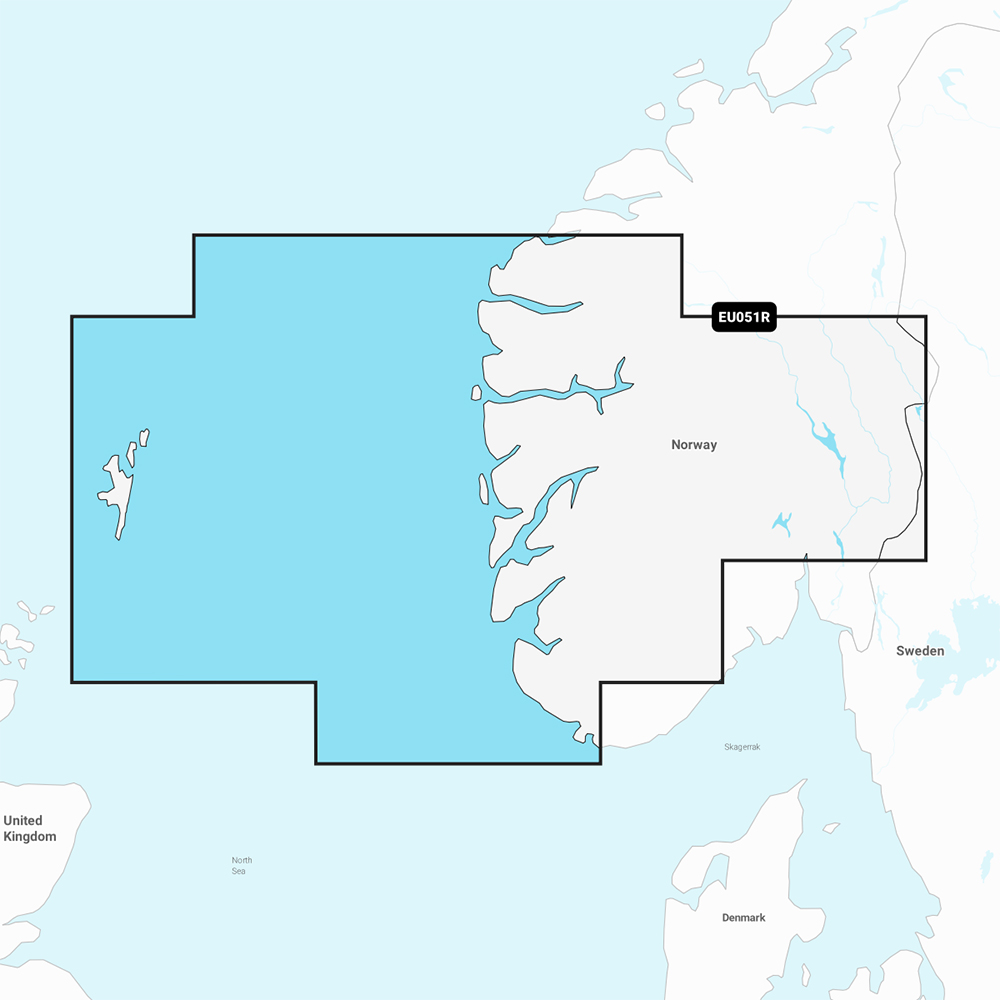 Garmin Navionics Vision+ NVEU051R - Norway, Lista to Sognefjord - Marine Chart - Image 2