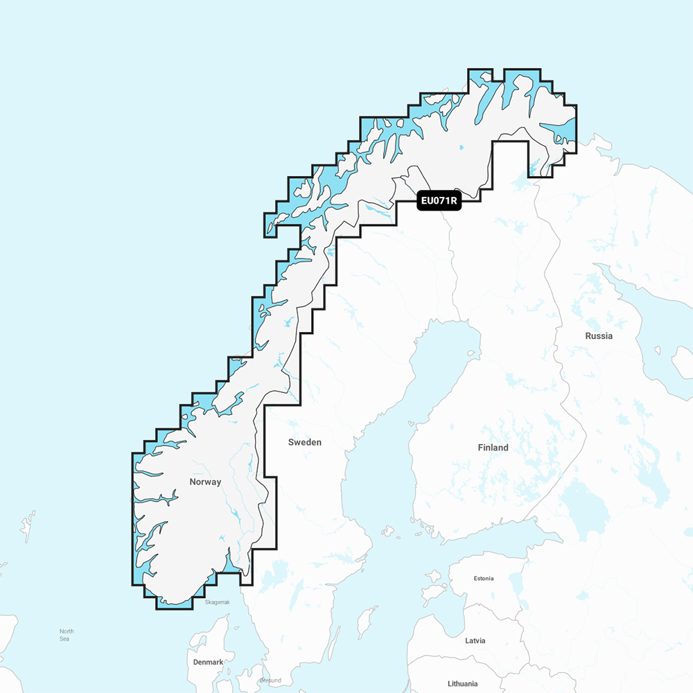Garmin Navionics Vision+ NVEU071R - Norway, Lakes & Rivers - Inland Marine Chart - Image 2