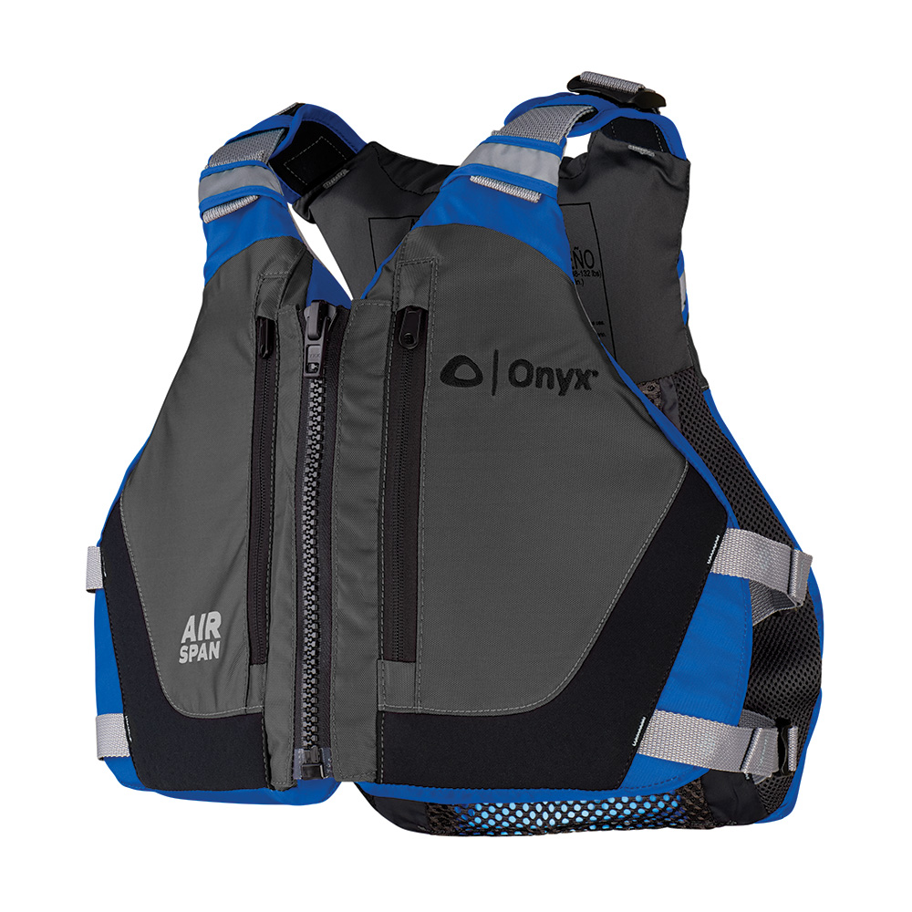 Onyx Airspan Breeze Life Jacket - XS/SM - Blue - Image 3