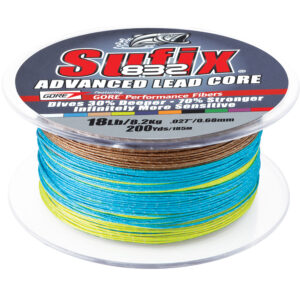 Alternative view of Sufix 832 Advanced Lead Core - 18lb - 10-Color Metered - 200 yds