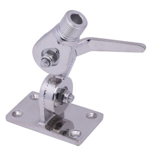 Alternative view of Whitecap Heavy-Duty Ratchet Antenna Mount - 316 Stainless Steel