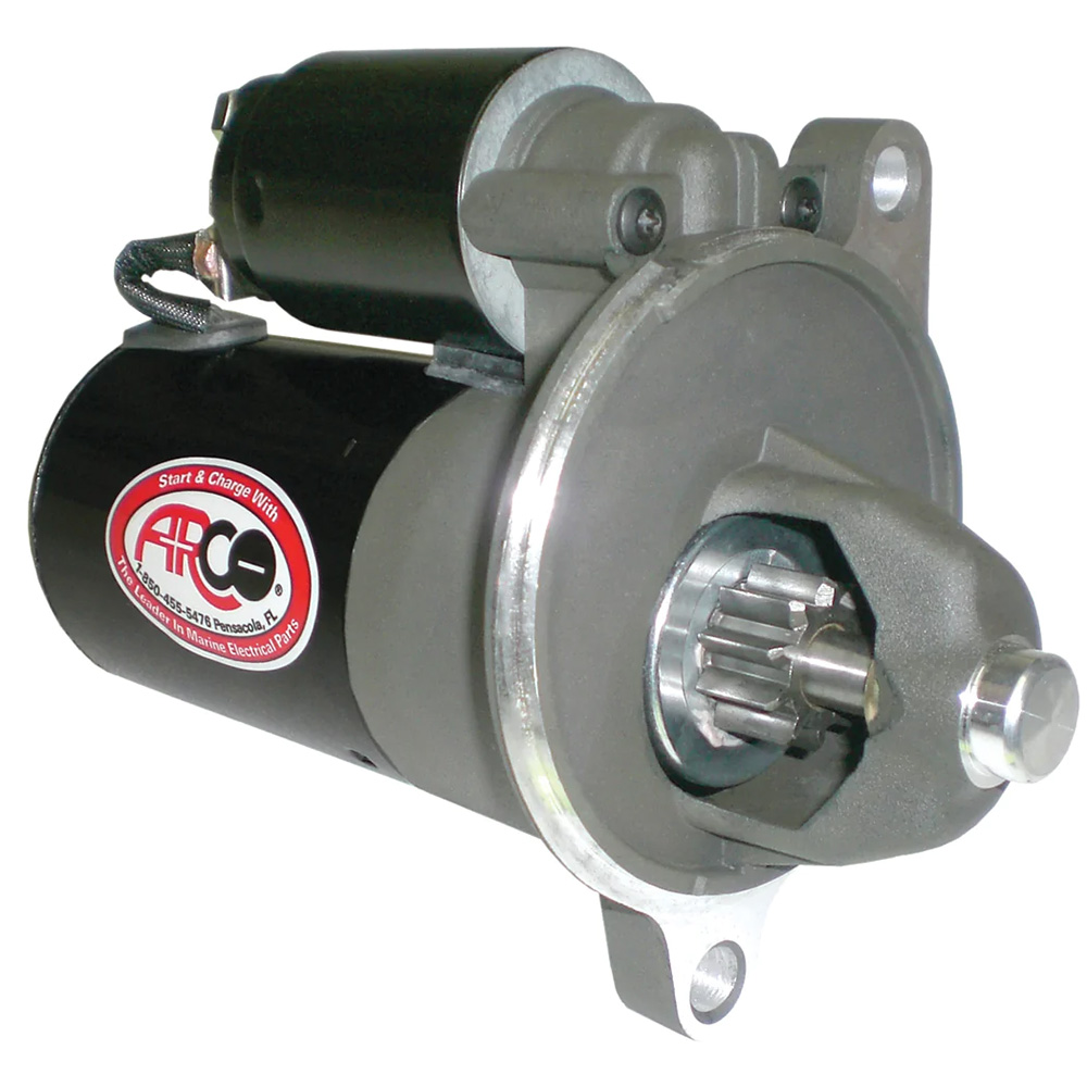 ARCO Marine High-Performance Inboard Starter w/Gear Reduction & Permanent Magnet - Clockwise Rotation (Late Model) - Image 2