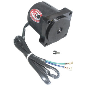 Alternative view of ARCO Marine Replacement Johnson/Evinrude Tilt Trim Motor - 2-Wire, 4 Bolt, Flat Blade Shaft