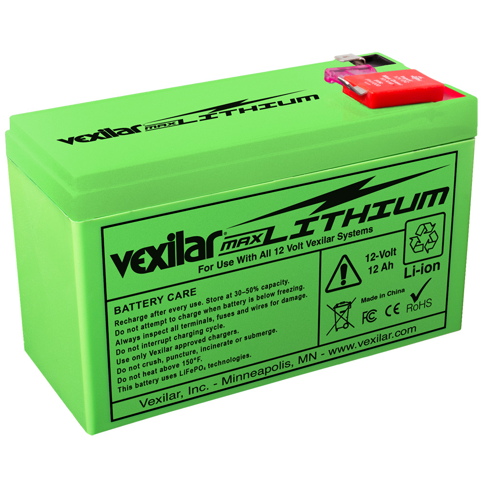 Vexilar 12V - 12 AH Max Lithium Battery - Image 2