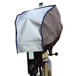 Alternative view of Blue Performance Outboard Motor Cover for 3.3HP Motor
