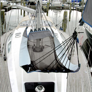 Alternative view of Blue Performance Hammock w/Forestay Suspension