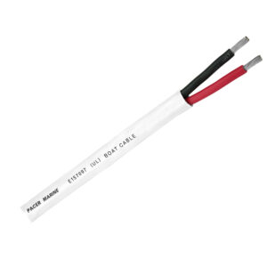 Alternative view of Pacer Duplex 2 Conductor Cable - 100' - 12/2 AWG - Round Cable - Red, Black