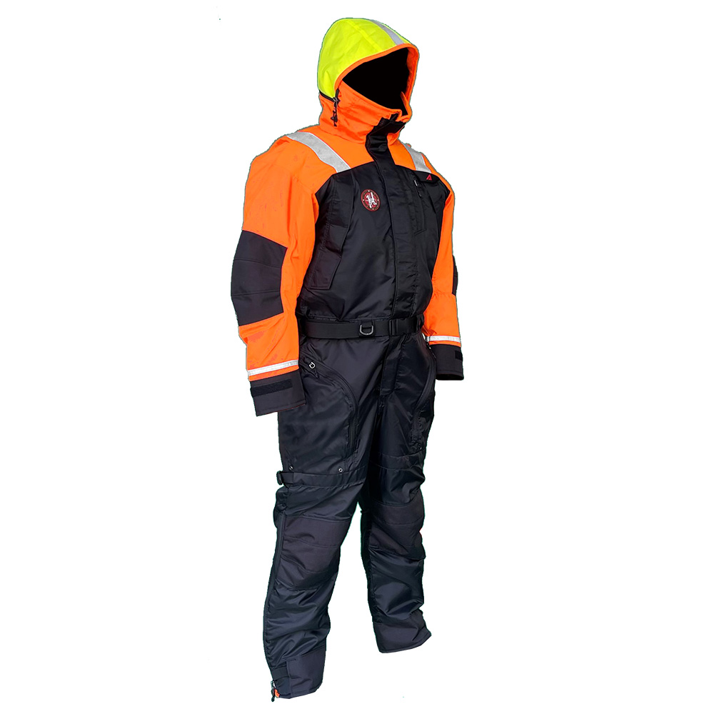 First Watch Anti-Exposure Suit Hi-Vis - Orange/Black - XXL - Image 2