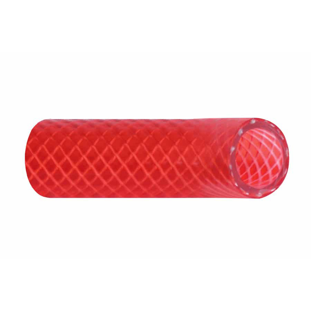 Trident Marine 5/8" x 50' Boxed Reinforced PVC (FDA) Hot Water Feed Line Hose - Drinking Water Safe - Translucent Red - Image 2