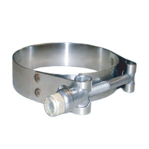 Alternative view of Trident Marine 316 SS T-Bolt Clamp - 3/4" Band - 3.28"-3.59" Range - 10-Pack