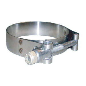 Alternative view of Trident Marine 316 SS T-Bolt Clamp - 3/4" Band - 4.37"-4.94" Range - 10-Pack