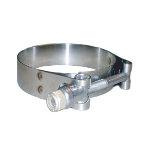 Alternative view of Trident Marine 316 SS T-Bolt Clamp - 3/4" Band - 6.53"-7.10" Range - 10-Pack