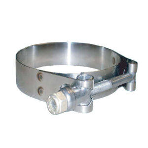 Alternative view of Trident Marine 316 SS T-Bolt Clamp - 3/4" Band - 8.30"-8.87" Range - 10-Pack