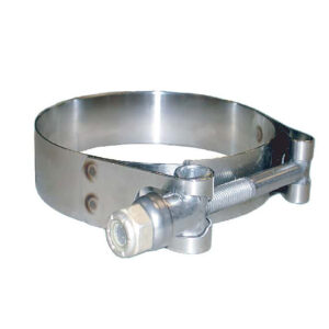 Alternative view of Trident Marine 316 SS T-Bolt Clamp - 3/4" Band - 8.62"-9.19" Range - 10-Pack