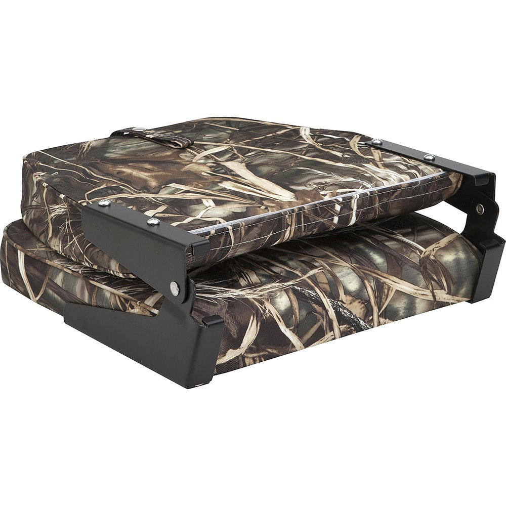 Attwood Swivl-Eze Low Back Padded Flip Seat - Camo - Image 4