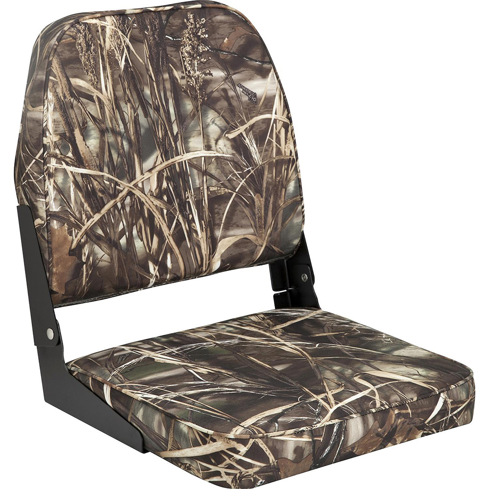 Attwood Swivl-Eze Low Back Padded Flip Seat - Camo - Image 3
