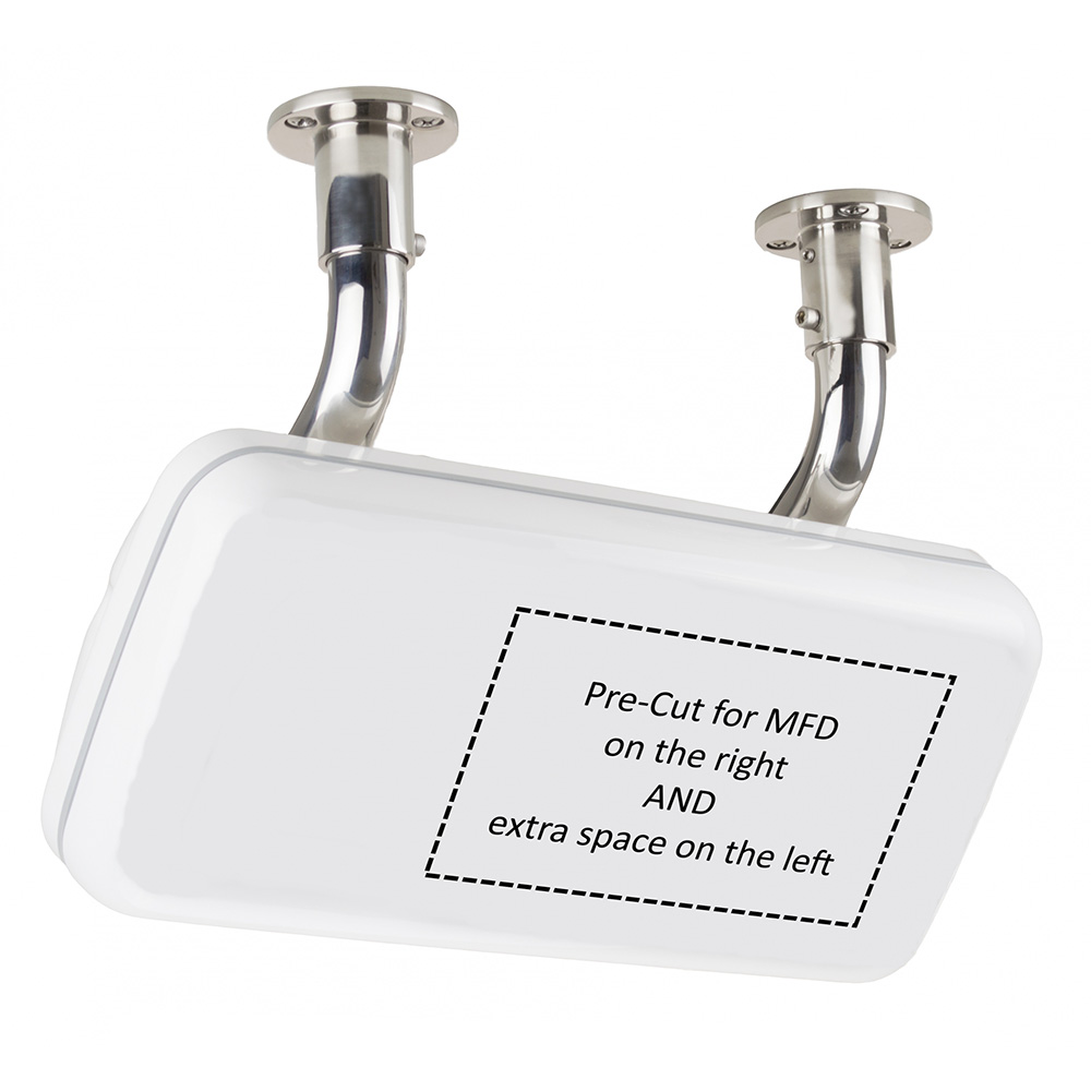 NavPod SystemPod Pre-Cut f/Garmin GPSMAP® 723/723xsv/743/743xsv On Right & Extra Space On Left f/9.5" Wide Guard - Image 2