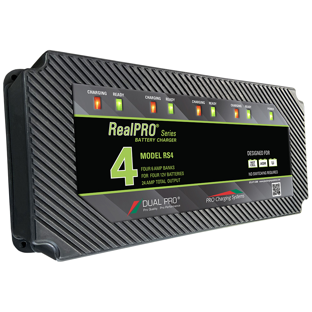 Dual Pro RealPRO Series Battery Charger - 24A - 4-Bank - Image 3