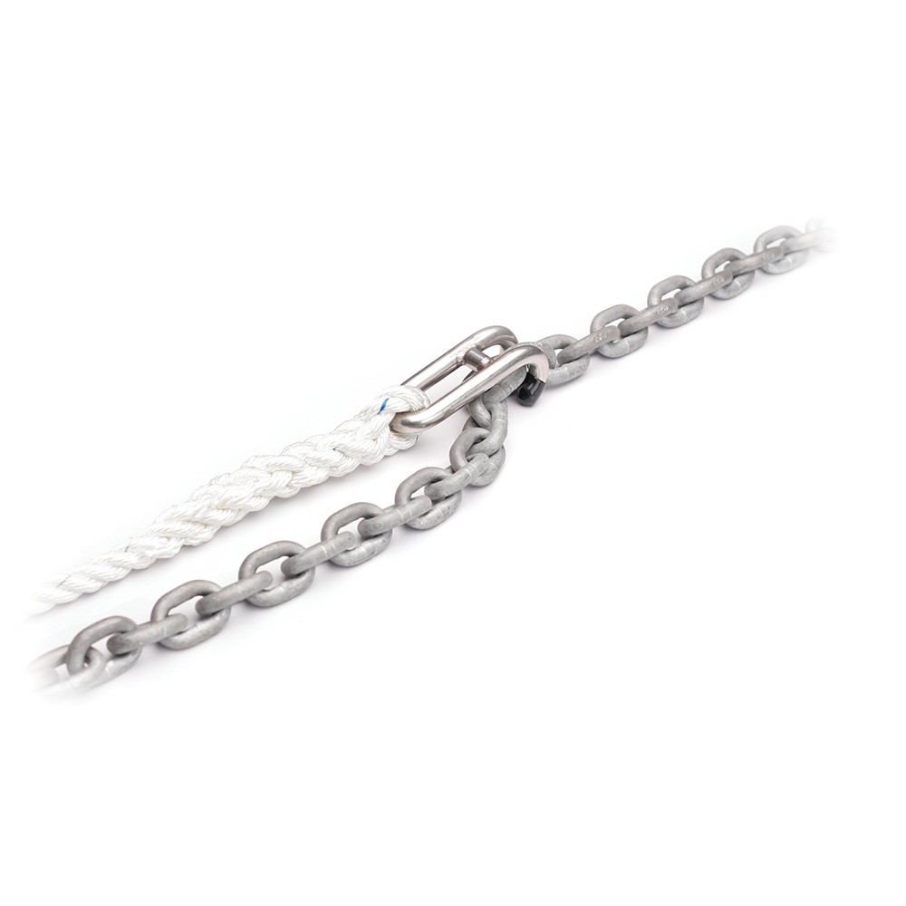 C. Sherman Johnson "Captain Hook" Chain Snubber Small Snubber Hook f/1/4" & 5/16" Chain w/12' of 1/2" 3 Strand Nylon - Image 3