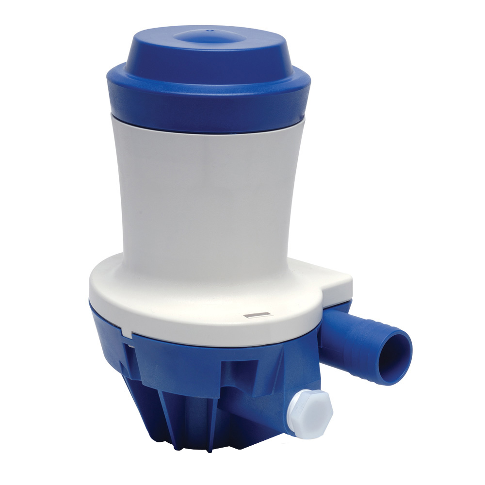 Shurflo by Pentair High Flow 1500 GPH Livewell Pump 24VDC, 4A, 1-1/8", Dual Port, Submersible - Image 2