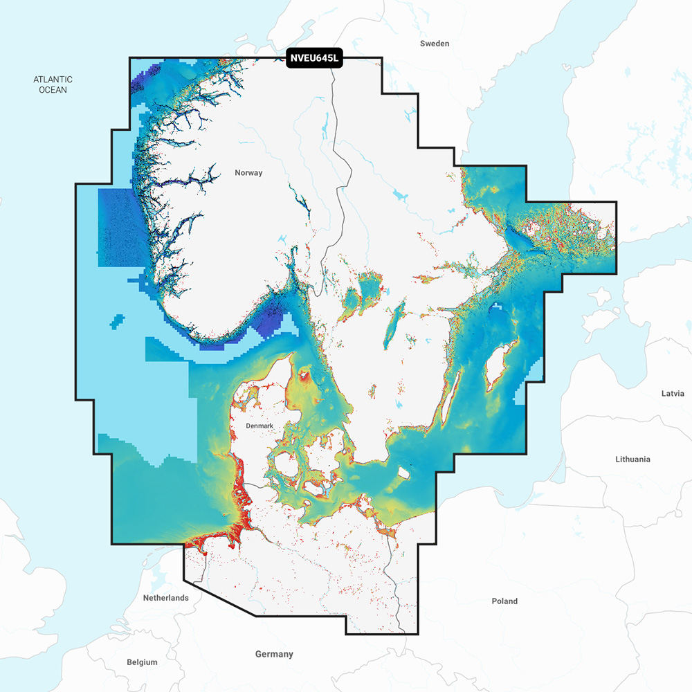 Garmin Navionics Vision+™ NVEU645L Skagerrak & Kattegat - Image 2