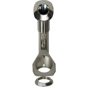 Alternative view of C.E. Smith 80 Series Screwless Flush Mount Rod Holder - 30 Degree - Stainless Steel - Cast Bottom - Black Liner