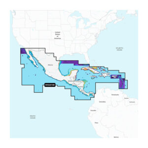Alternative view of Garmin Navionics Vision+™ NVSA010R Central America & Caribbean