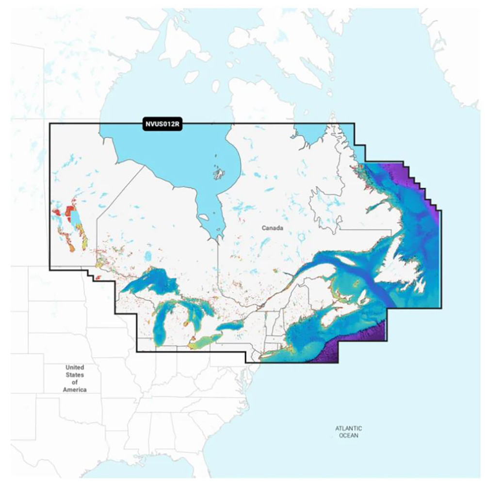 Garmin Navionics Vision+™ NVUS012R Canada, East & Great Lakes - Image 2