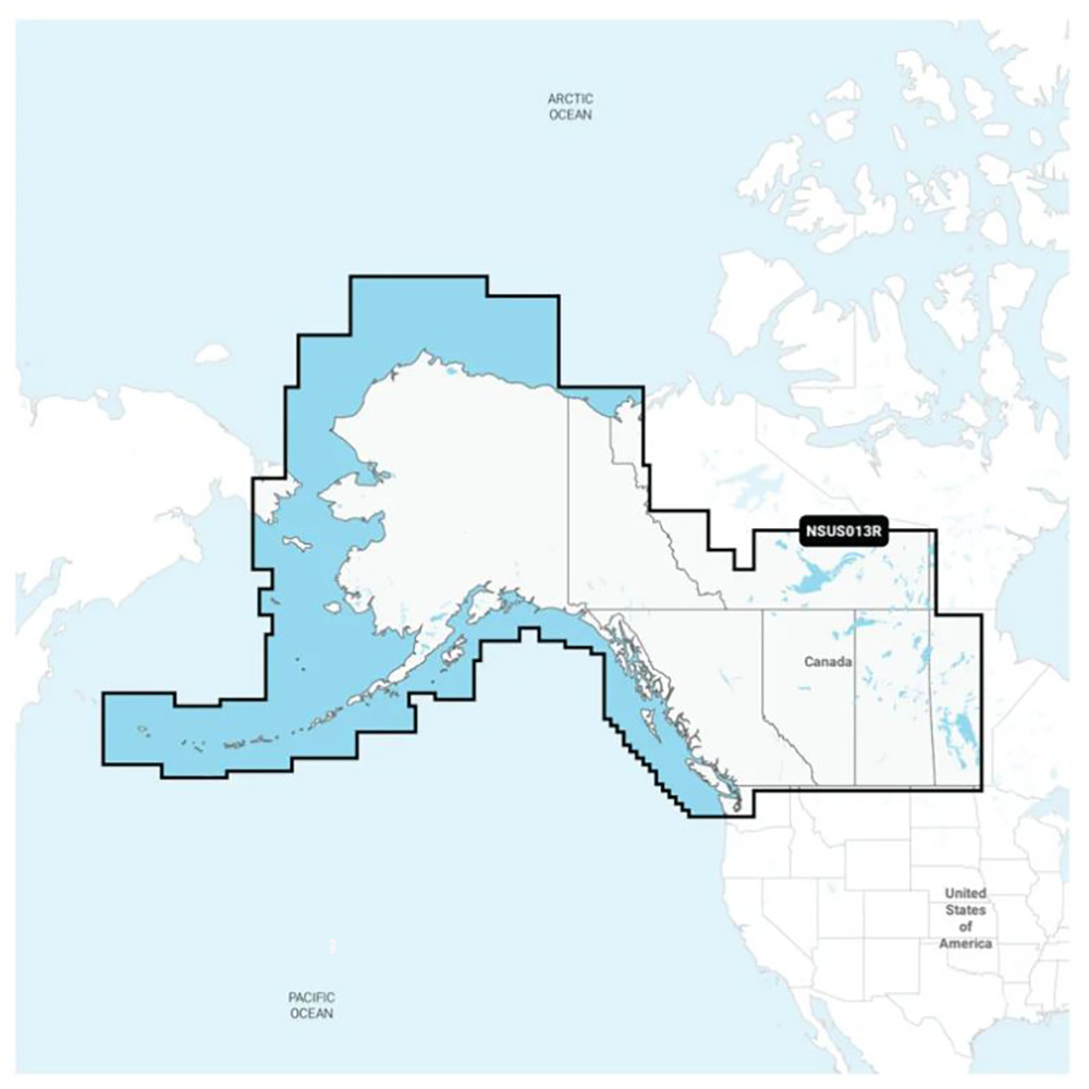 Garmin Navionics+™ NSUS013R Canada, West & Alaska - Image 2