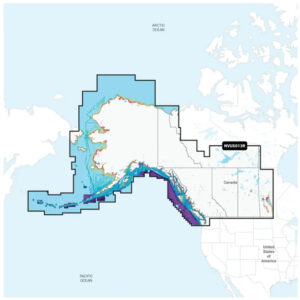 Alternative view of Garmin Navionics Vision+™ NVUS013R Canada, West & Alaska