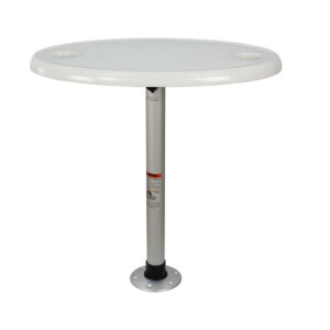 Alternative view of Springfield Thread-Lock™ Electrified Oval Table Package w/LED Lights & USB Ports