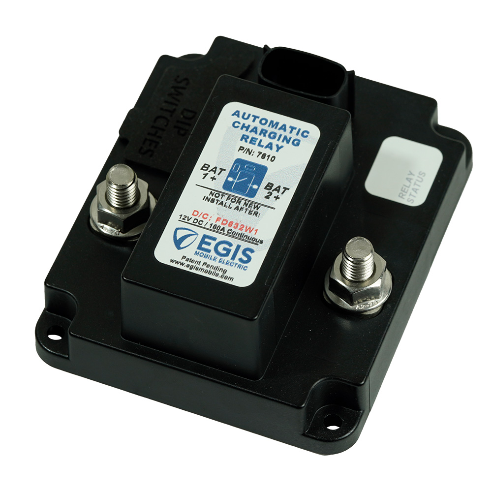 Egis Programmable Automatic Charging Relay (ACR) 160A, 12V - Image 2