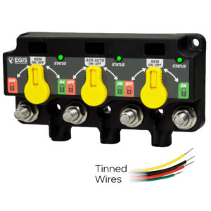 Alternative view of Egis XD Series Triple Flex 2 Relay-ACR-Relay w/Knobs & Tinned Wires
