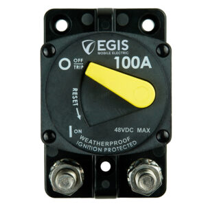 Alternative view of Egis 100A Surface Mount 87 Series Circuit Breaker