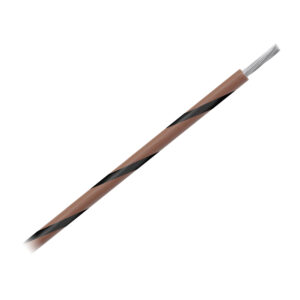 Alternative view of Pacer 14 AWG Gauge Striped Marine Wire 1000' Spool - Brown w/Black Stripe