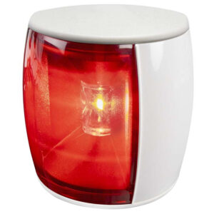 Alternative view of Hella Marine NaviLED PRO Port Navigation Lamp - White Shroud - Red Lens - 3NM