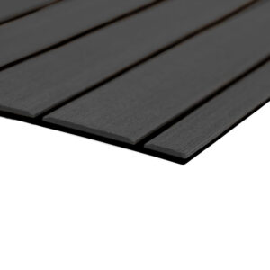 Alternative view of SeaDek 40" x 80" 6mm Teak Full Sheet - Brushed Texture - Dark Grey/Black (1016mm x 2032mm x 6mm)
