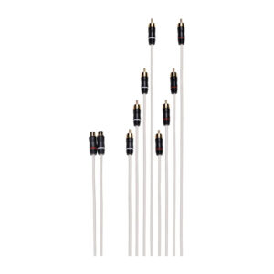 Alternative view of Fusion Performance RCA Cable - Dual Female to 8-Way Male