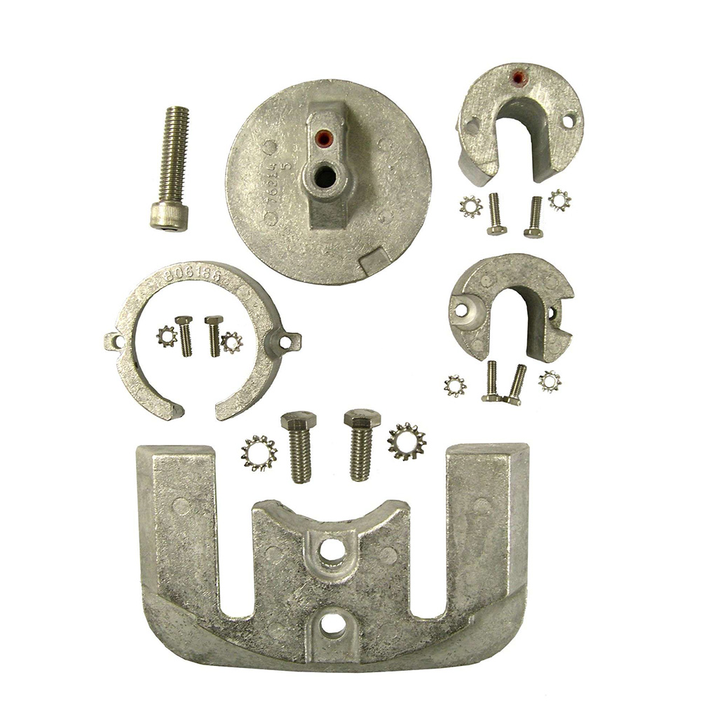 Performance Metals Mercruiser Bravo 1 Complete Anode Kit - Aluminum - Image 2