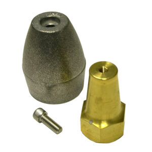 Alternative view of Performance Metals Mercruiser Bravo 3 (2003 & Earlier) Prop Anode Retrofit Kit - Aluminum