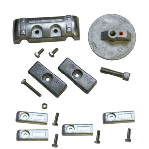 Alternative view of Performance Metals Mercury Verado 6 Complete Anode Kit - Aluminum